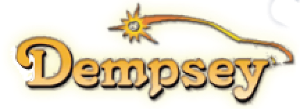 Dempsey 10% Below MSRP or 0% APR for 72 on 2023 RAM Big Horn  Landing Page Logo
